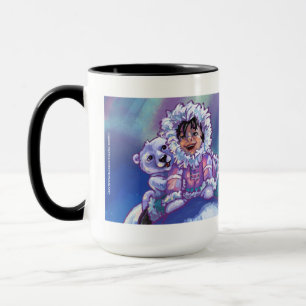 Polar Bear Bus Tasse