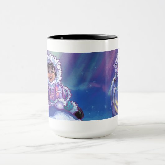 Polar Bear Bus Tasse (Zentrum)