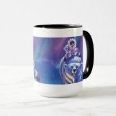 Polar Bear Bus Tasse (VorderseiteRechts)