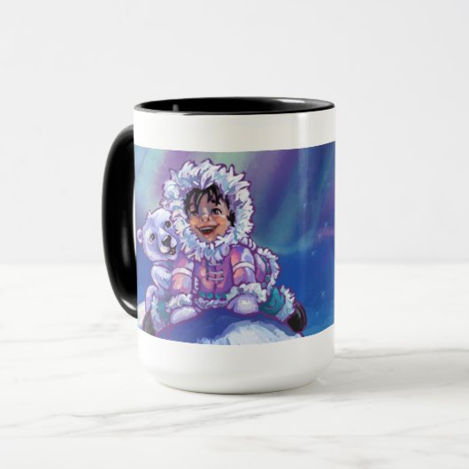 Polar Bear Bus Tasse (Vorderseite Links)