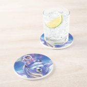 Polar Bear Bus Untersetzer (Seite)