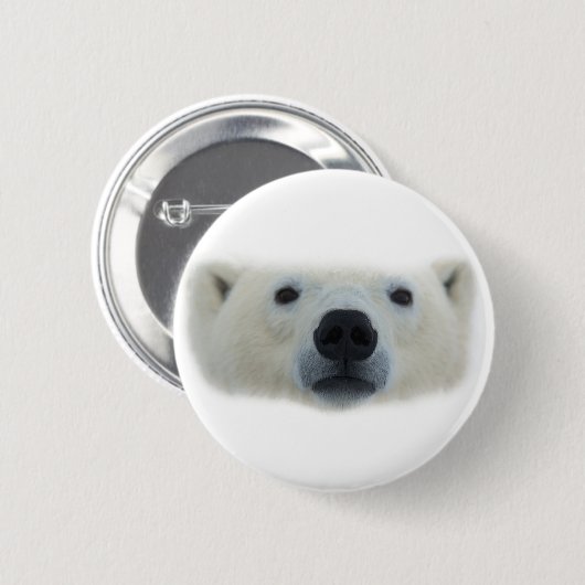 Polar Bear Button (Vorne & Hinten)