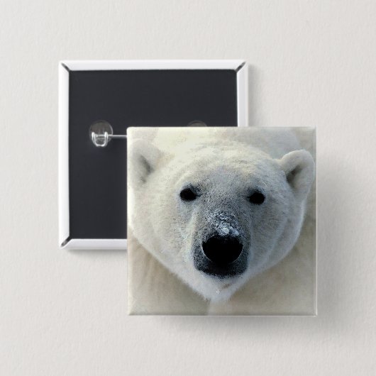 Polar Bear Button (Vorne & Hinten)