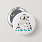 Polar Bear Button (Vorne & Hinten)