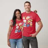 Polar Bear Cafe Retro T-Shirt (Unisex)