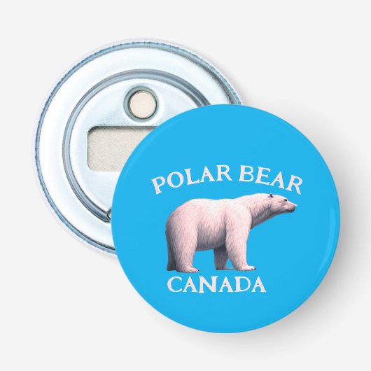 POLAR BEAR CANADA FLASCHENÖFFNER (Vorderseite)