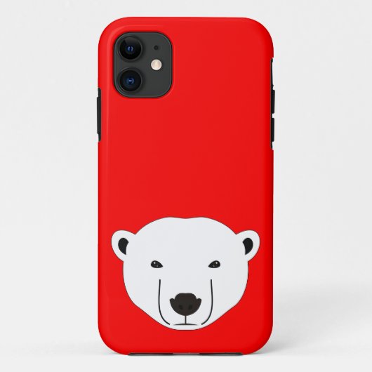 Polar Bear Case-Mate iPhone Hülle (Rückseite)
