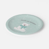 Polar Bear Celebration Paper Teller (Schrägansicht)