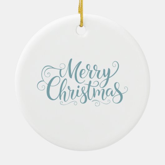 Polar Bear Ceramic Ornament (Hinten)