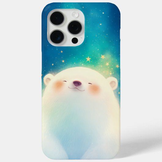 Polar Bear Chillarm Case-Mate iPhone Hülle (Rückseite)