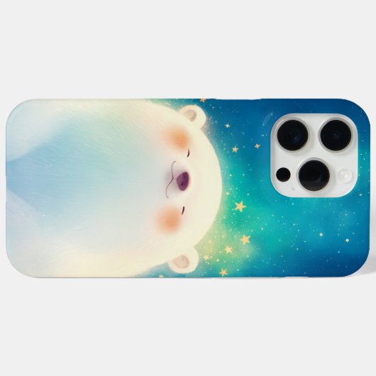 Polar Bear Chillarm Case-Mate iPhone Hülle (Rückseite (Horizontal))