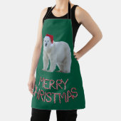 Polar Bear Christmas Apron Schürze (InSitu)