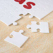 Polar Bear Christmas Gift Winter Animals Polar Puzzle (Seite)