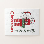 Polar Bear Christmas Gift Winter Animals Polar Puzzle (Horizontal)