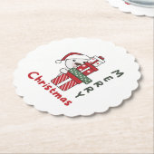 Polar Bear Christmas Gift Winter Animals Polar Untersetzer (angewinkelt)