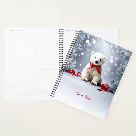 Polar Bear Christmas Holiday Planner Planer (Anzeige)