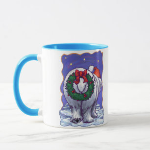 Polar Bear Christmas Tasse
