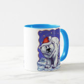Polar Bear Christmas Tasse (VorderseiteRechts)
