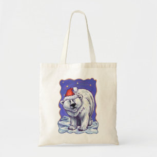 Polar Bear Christmas Tragetasche