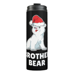Polar Bear Christmas - Weihnachten - Weihnachten-B Thermosbecher
