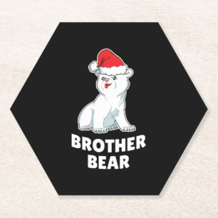 Polar Bear Christmas - Weihnachten - Weihnachten-B Untersetzer