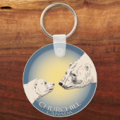 Polar Bear Chuchill Key Chain Souvenir Schlüsselan Schlüsselanhänger (Vorderseite)