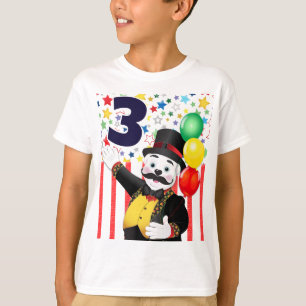 Polar Bear Circus Kindergeburtstag T-Shirt