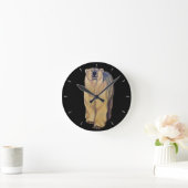 Polar Bear Clock Bären Art Wall Uhren Bärendekor (Zuhause)