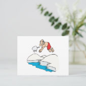 Polar Bear Club Postkarte (Stehend Vorderseite)