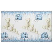 Polar Bear Cold Clouds Eisgewebe Stoff (Yard (91,4 cm))
