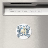 Polar Bear Connecticut Magnet (In Situ (Geschirrspüler))