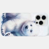 Polar Bear Cool Calm & Unaufhaltsam Case-Mate iPhone Hülle (Rückseite (Horizontal))
