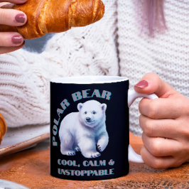 Polar Bear Cool Calm & Unaufhaltsam Kaffeetasse