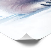 Polar Bear Cool Calm & Unaufhaltsam Poster (Ecke)