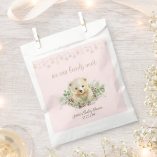 Polar Bear Cub Bear Bear Brearly Wait Pink Winter Geschenktütchen