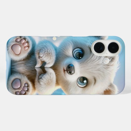 Polar Bear Cub Case-Mate iPhone Hülle (Rückseite (Horizontal))