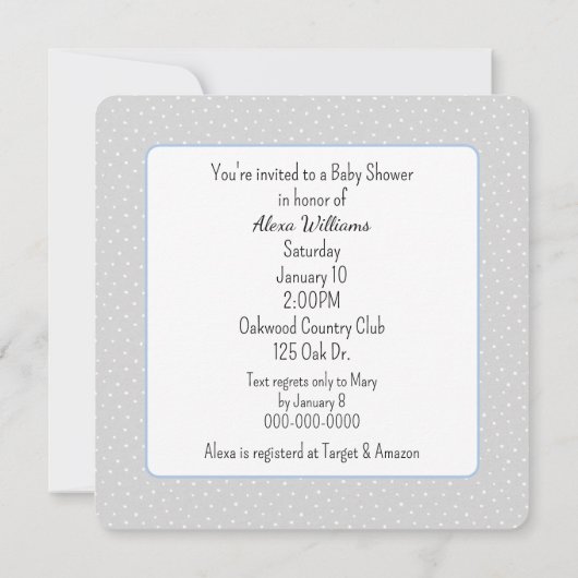 Polar Bear Cub Heart Paws Einladung (Rückseite)