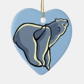 Polar Bear Cub Ornament Personalisiert Bären Kunst (Rechts)