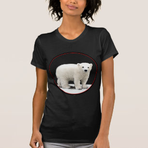 Polar Bear Cub Painting - Original Wildlife Art T-Shirt