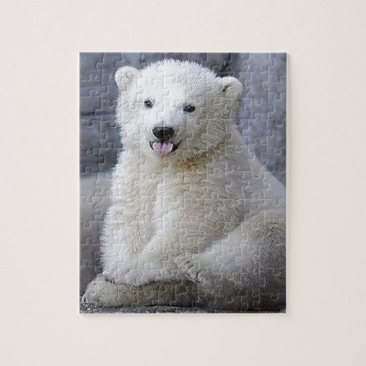 Polar Bear Cub Puzzle (Vertikal)