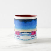 Polar Bear Cub Stuffed Bunny Tasse (Mittel)