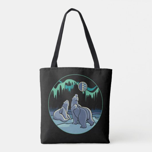 Polar Bear & Cub Tasche Tribal Bag Bag (Rückseite)