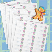 Polar Bear Cube Eating Christmas Cookie