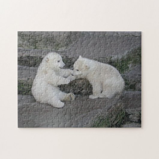 Polar Bear Cubs Puzzle (Horizontal)