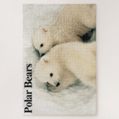 Polar Bear Cubs Puzzle (Vertikal)