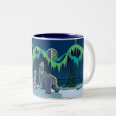 Polar Bear Cup Tribal Bear Art Tasse Cups Bärenges (VorderseiteRechts)