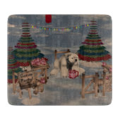 Polar Bear Cutting Board Schneidebrett (Vorderseite)