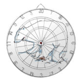 Polar Bear Dartboard Dartscheibe (vorne)