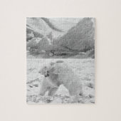 Polar Bear Decorative Jigsaw Puzzle (Vertikal)
