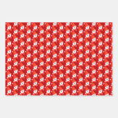 Polar Bear Designed Geschenkpapier Set (Vorderseite 3)